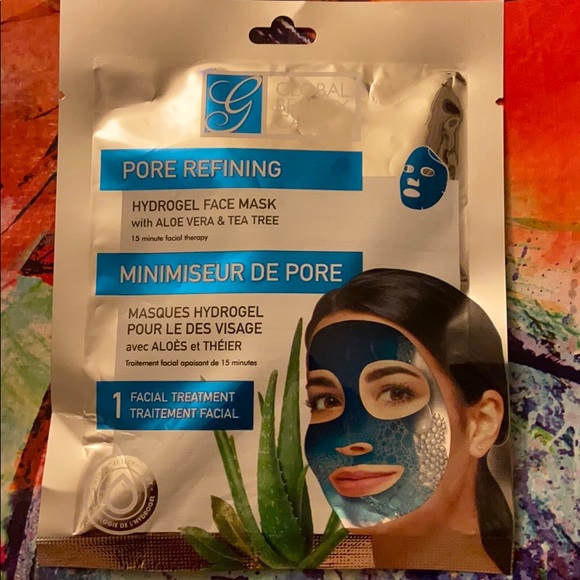 Set of 2 Global Beauty Care Face Masks Gel & Hydrogel Bundle NWT - Picture 2 of 8